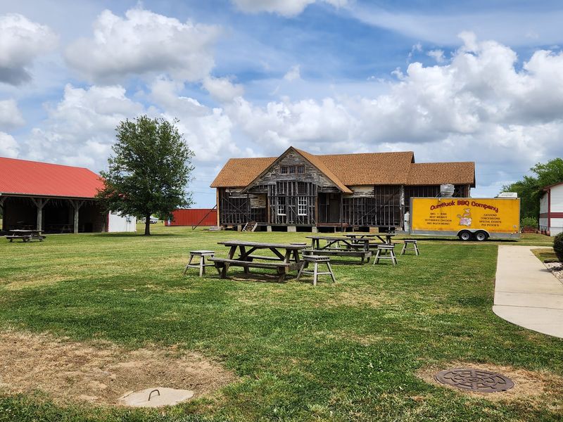 The Schoolhouse Hiding Out Back