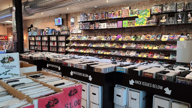 The Shelves Run From Big Heroes To Brand-New Creators The Shelves Run From Big Heroes To Brand-New Creators
