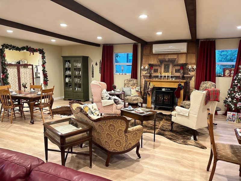 The Tea Room Feels Like A British Granny's Sitting Room The Tea Room Feels Like A British Granny's Sitting Room