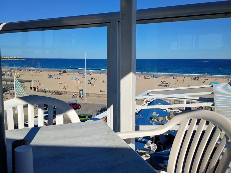 The Top Deck Spins The Whole Beach Around You