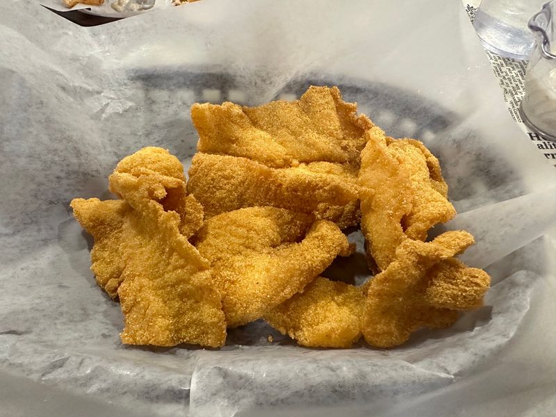 Thin Fillets, Thick Fillets, and Cornmeal Only Thin Fillets, Thick Fillets, and Cornmeal Only