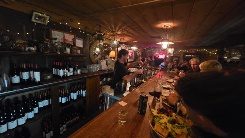 Thirty Feet of Antique Bar From Nevada