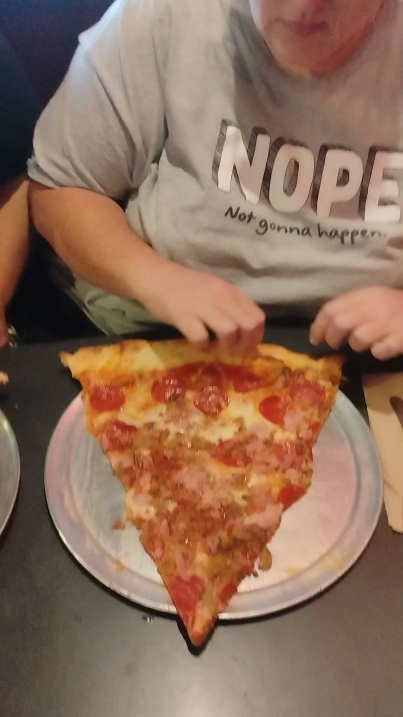 Thirty Inches Of Pizza And Slices To Match Thirty Inches Of Pizza And Slices To Match