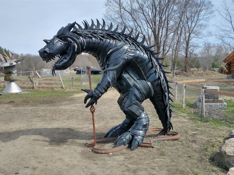 Tire Art That Steals the Show