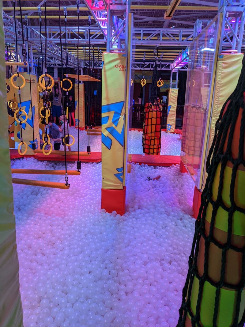 Trampolines, Slides, and a Famous Ball Pit