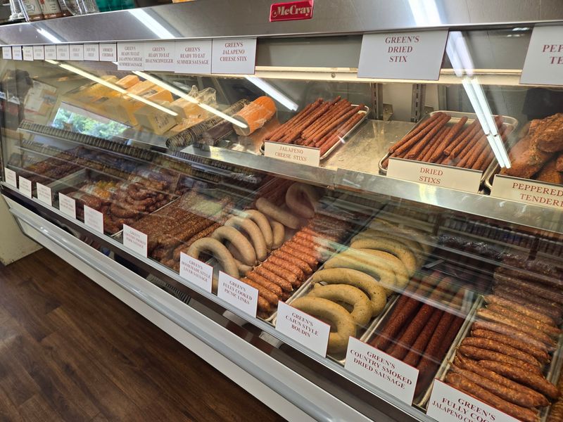 Twenty Six Kinds of Sausage Behind One Counter