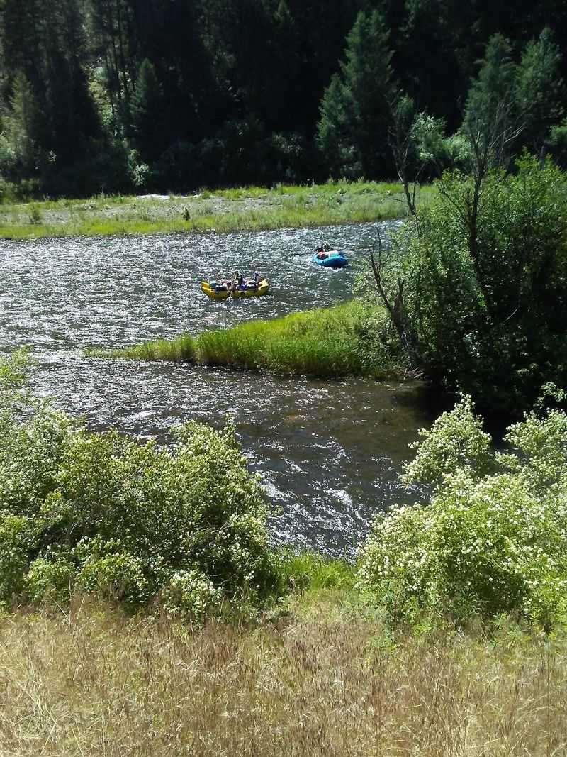 Two Rivers Meet Here, And Neither One Is In A Hurry To Leave