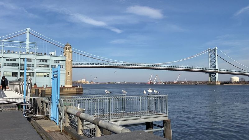 Two Waterfronts Wait At Either End