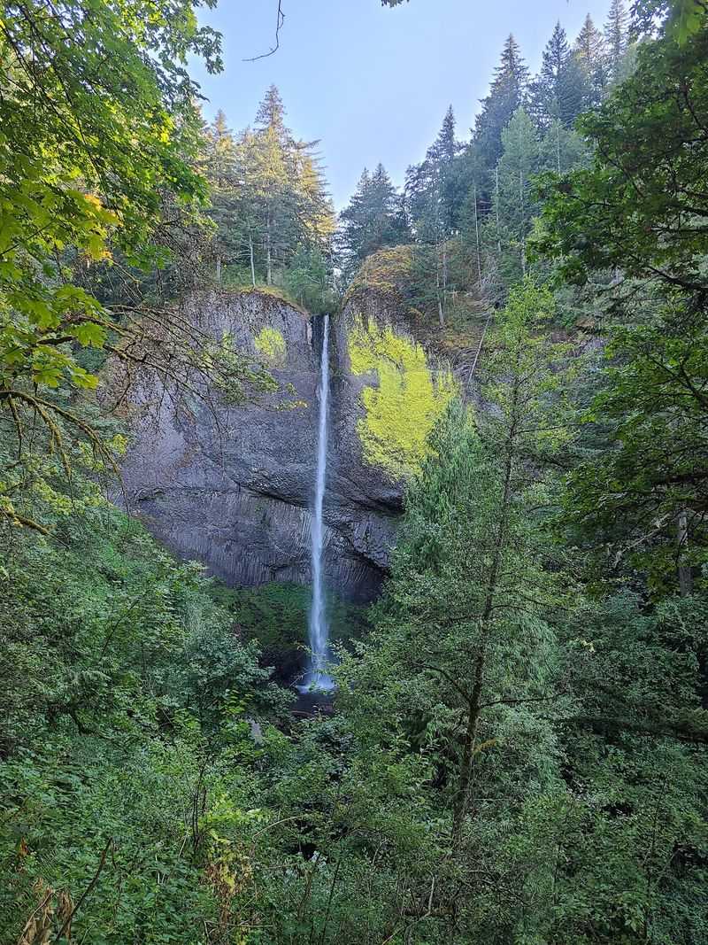 Upper Latourell Falls Brings A Two-Part Surprise