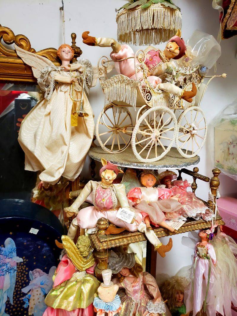 Vintage Finds and Sparkly Jewelry Hide Among the Magic