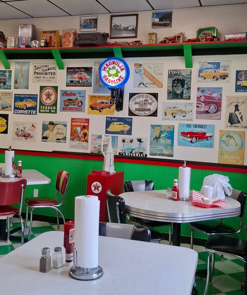 Walls Covered In Road Trip Memories