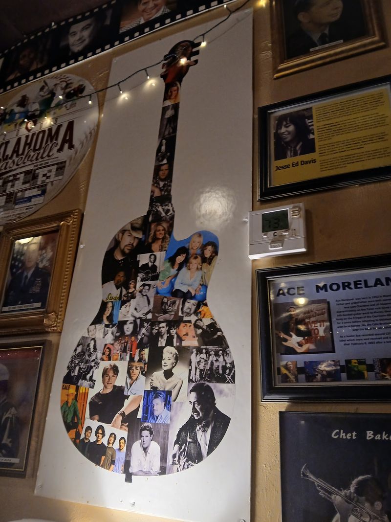 Walls Packed With Oklahoma Stars and Memorabilia