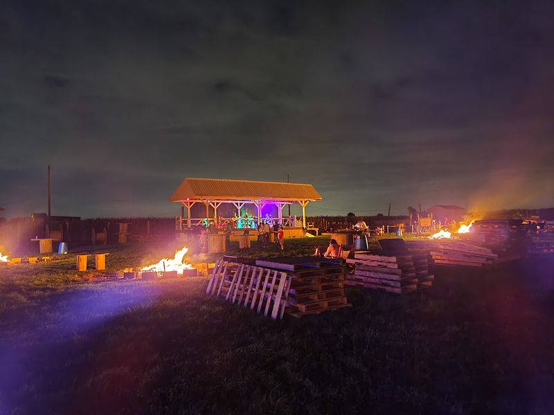 Warm Up Between Scares Around a Roaring Bonfire Warm Up Between Scares Around a Roaring Bonfire