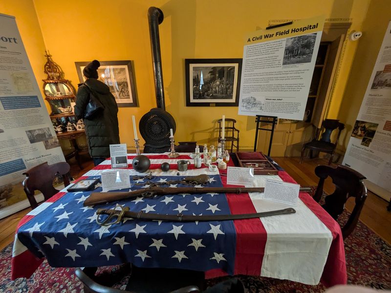 When The Parlor Became A Field Hospital