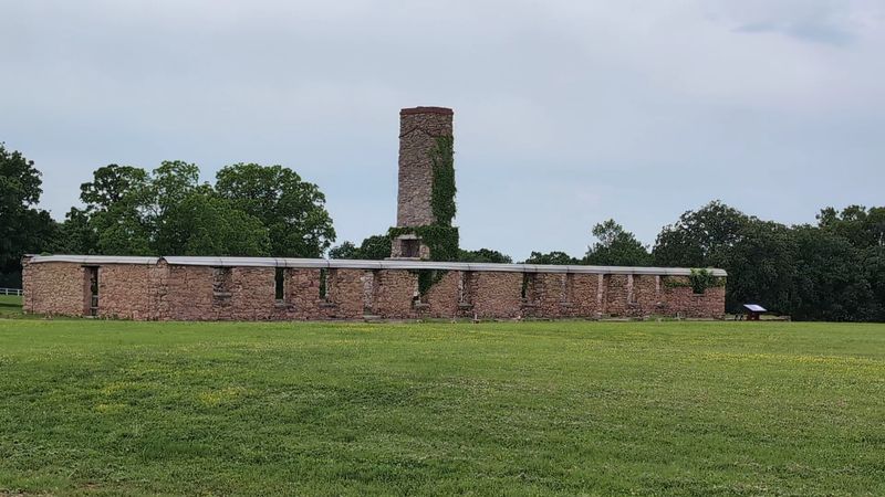 Where the Fort Actually Sits Where the Fort Actually Sits