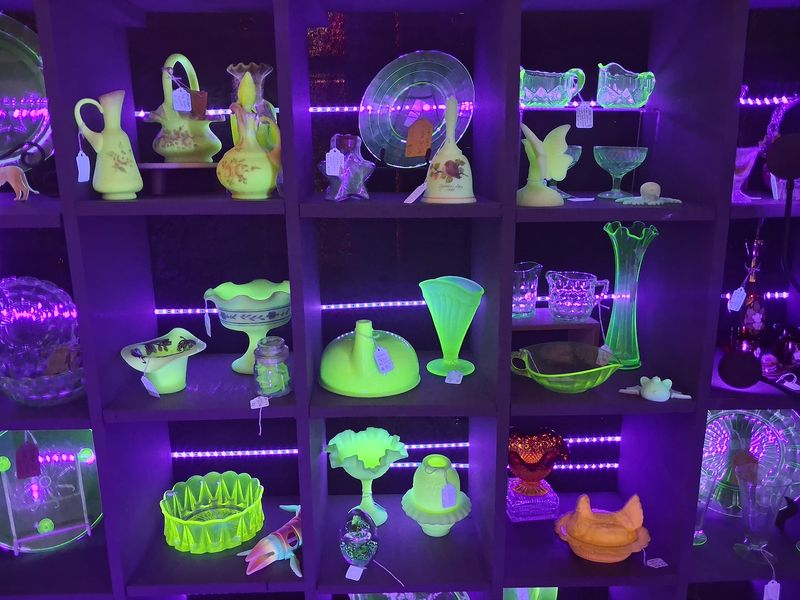 Why Does That Glass Glow Green