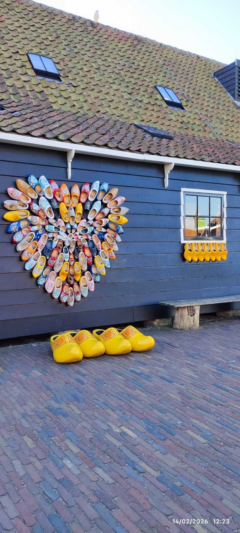 Windmills And Wooden Shoes On The Walls Windmills And Wooden Shoes On The Walls