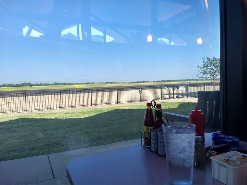 Window Seats With a Flight Line View Window Seats With a Flight Line View