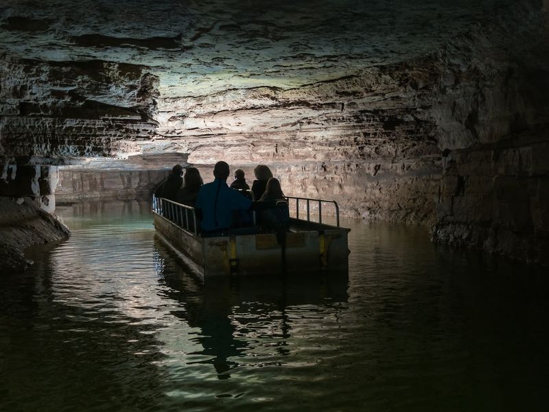 Your Ride Today Is A Boat On A River Under The Ground