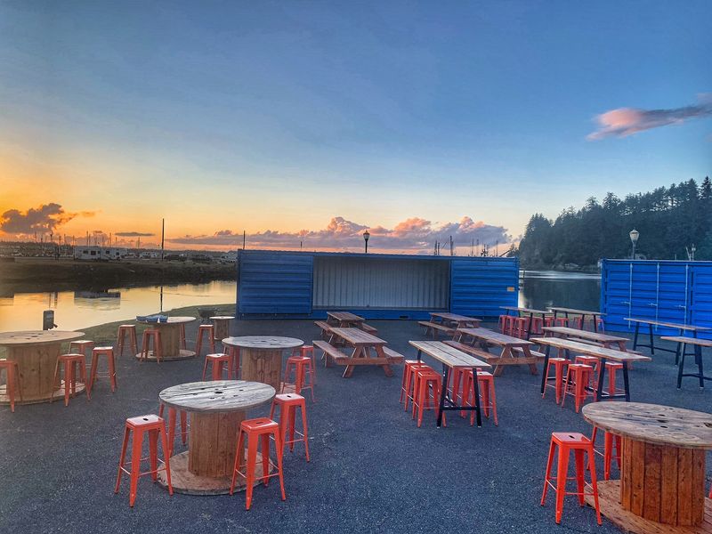 Your Table Comes With A Front Row Seat To The Marina