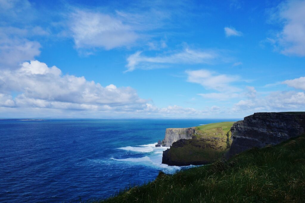 The Cliffs of Moher. Photo c. Carina Chen for pixabay.