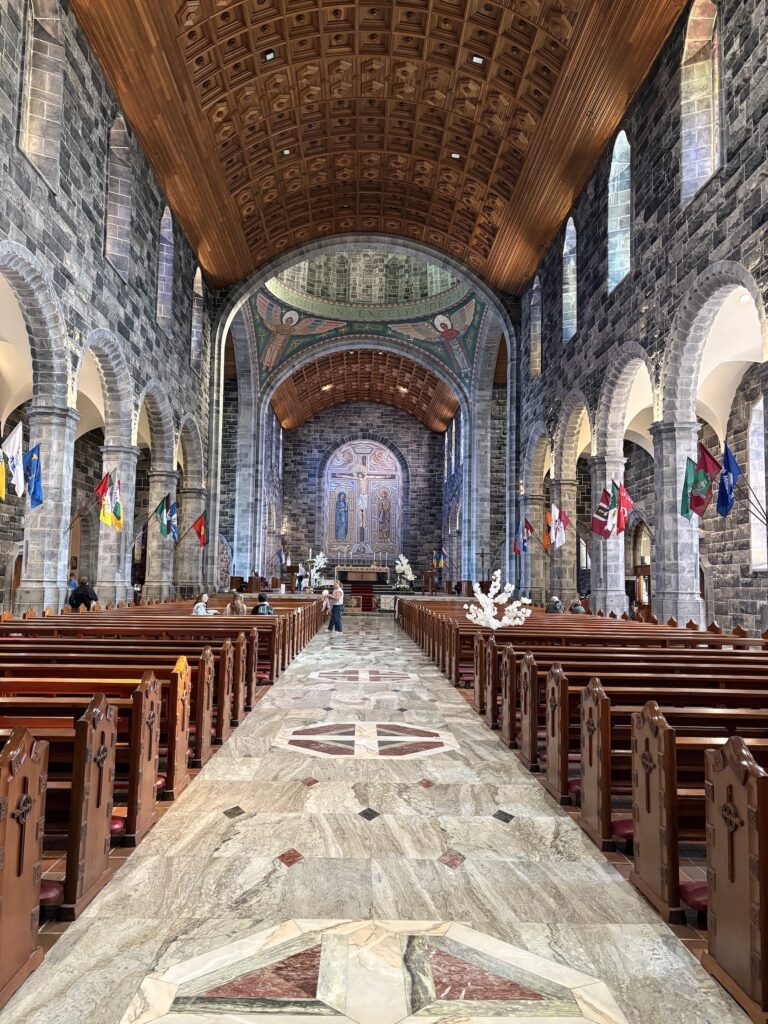 The Galway Cathedral is an attraction that towers above the surrounding town.