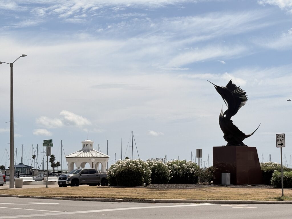 The Corpus Christi waterfront celebrates sportfishing.